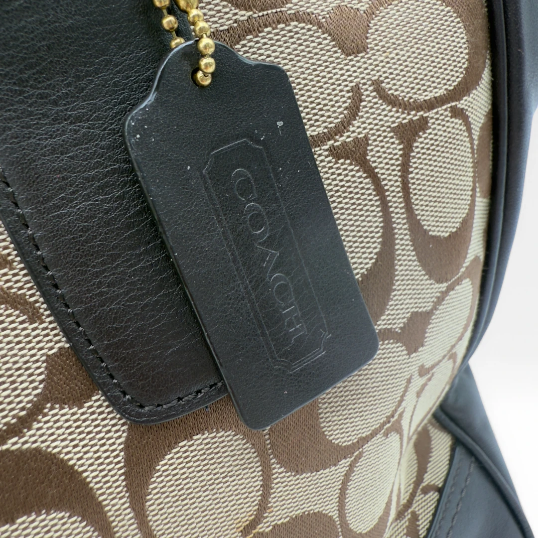 Coach Handtasche / Shopper beige