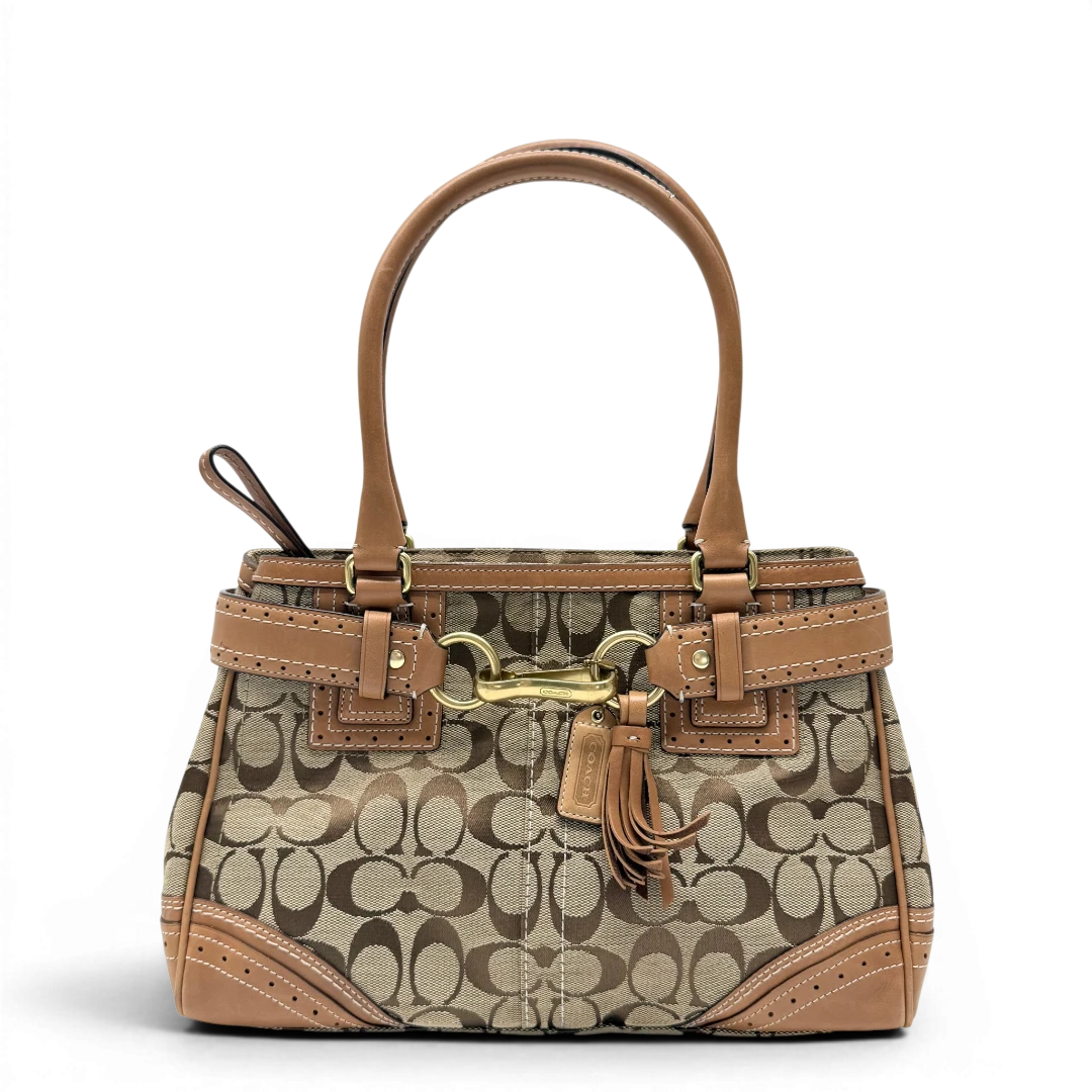 Coach Handtasche Shopper klein Signature