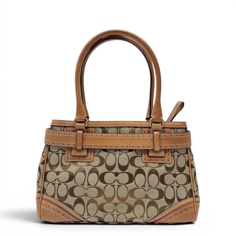 Coach Handtasche Shopper klein Signature