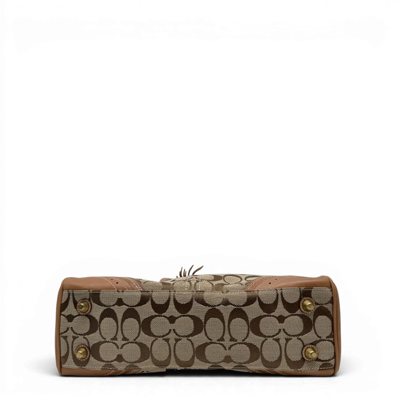 Coach Handtasche Shopper klein Signature