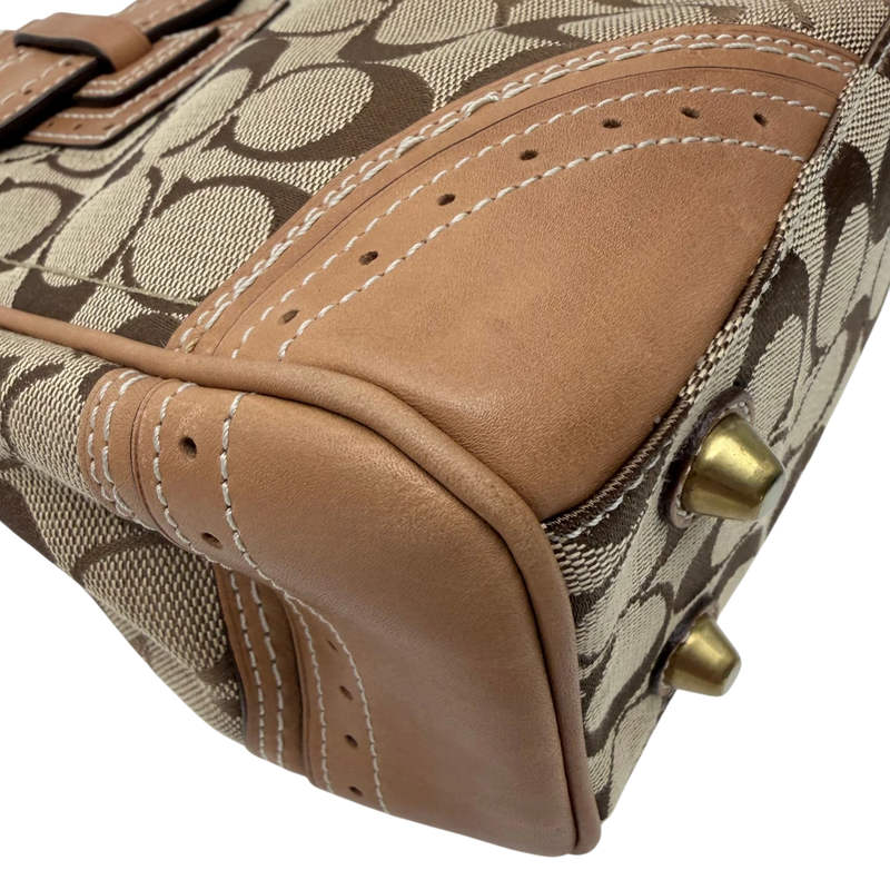 Coach Handtasche Shopper klein Signature