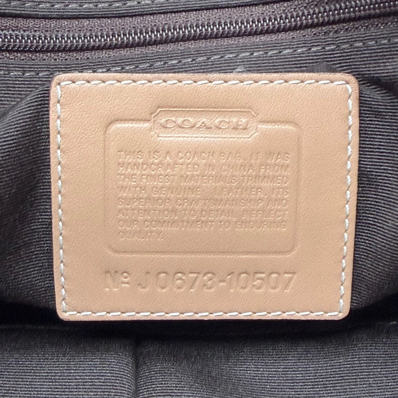 Coach Handtasche Shopper klein Signature