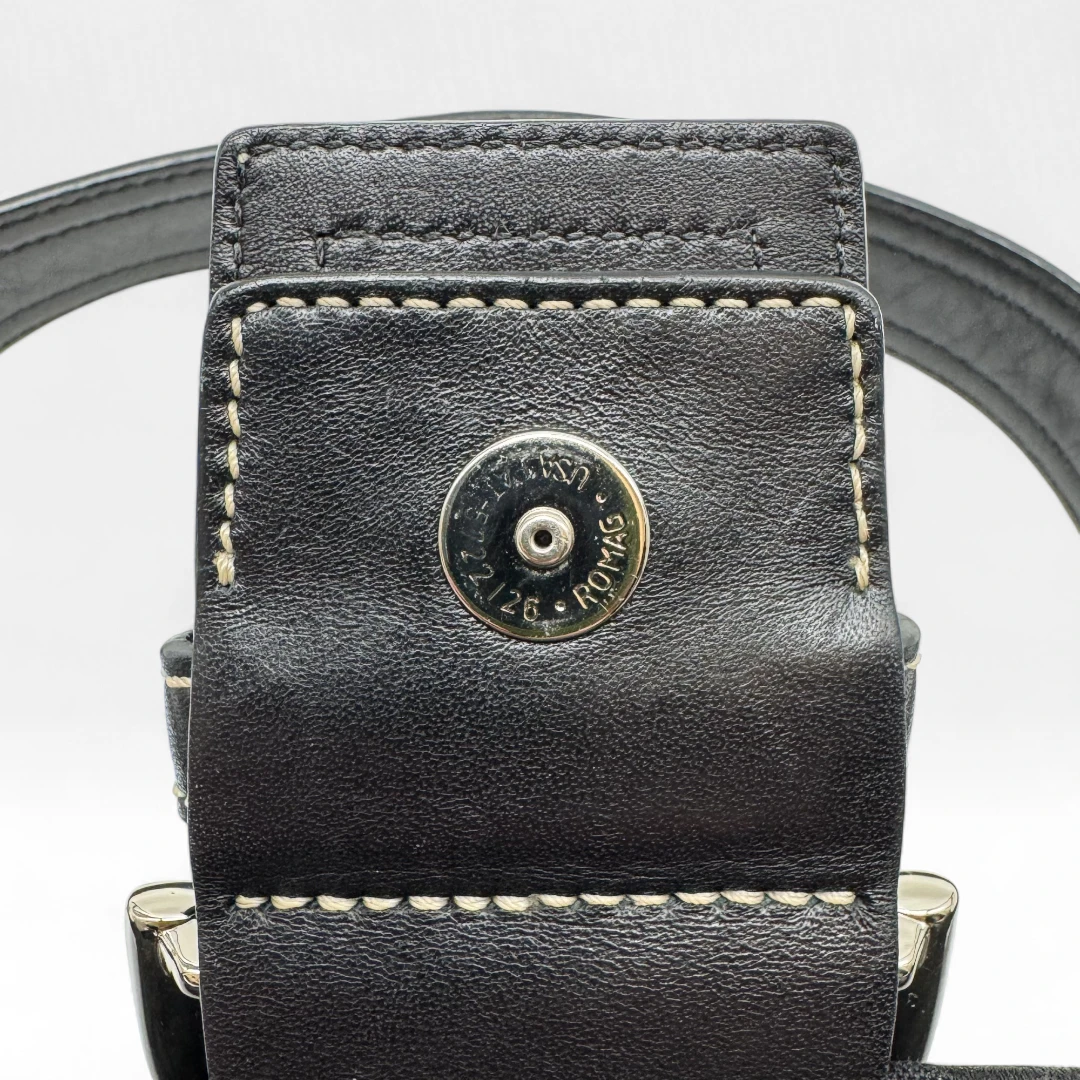 Coach Handtasche Soho Signature schwarz