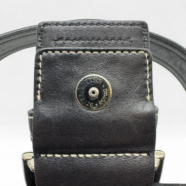 Coach Handtasche Soho Signature schwarz