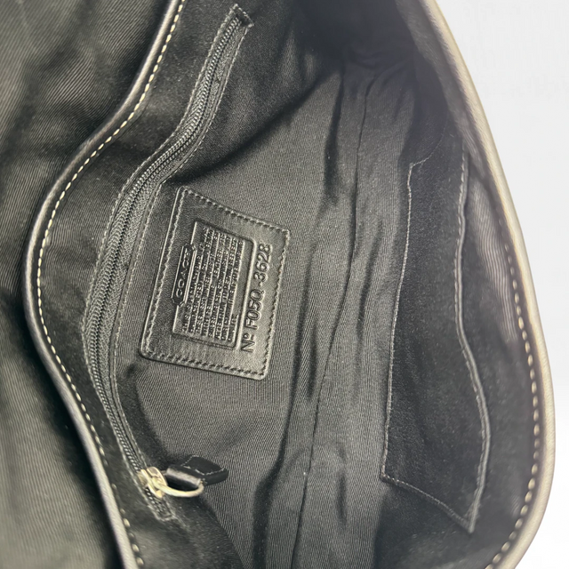 Coach Handtasche Soho Signature schwarz