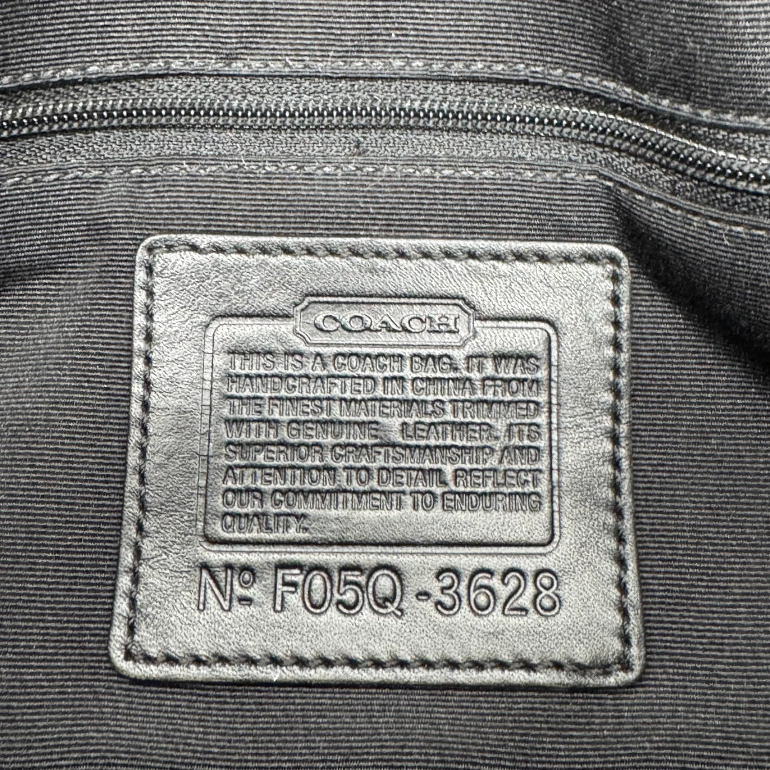 Coach Handtasche Soho Signature schwarz
