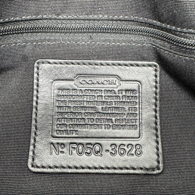 Coach Handtasche Soho Signature schwarz