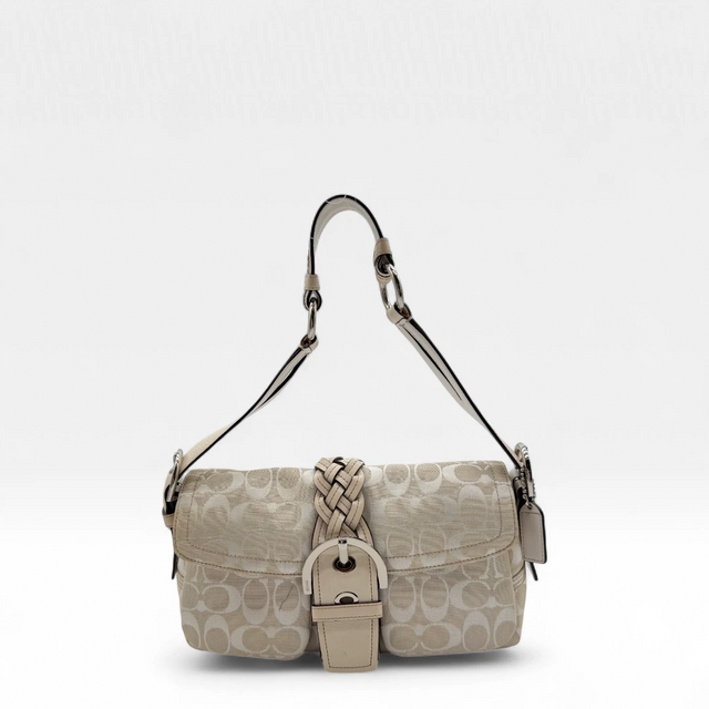 Coach Handtasche Soho weiß