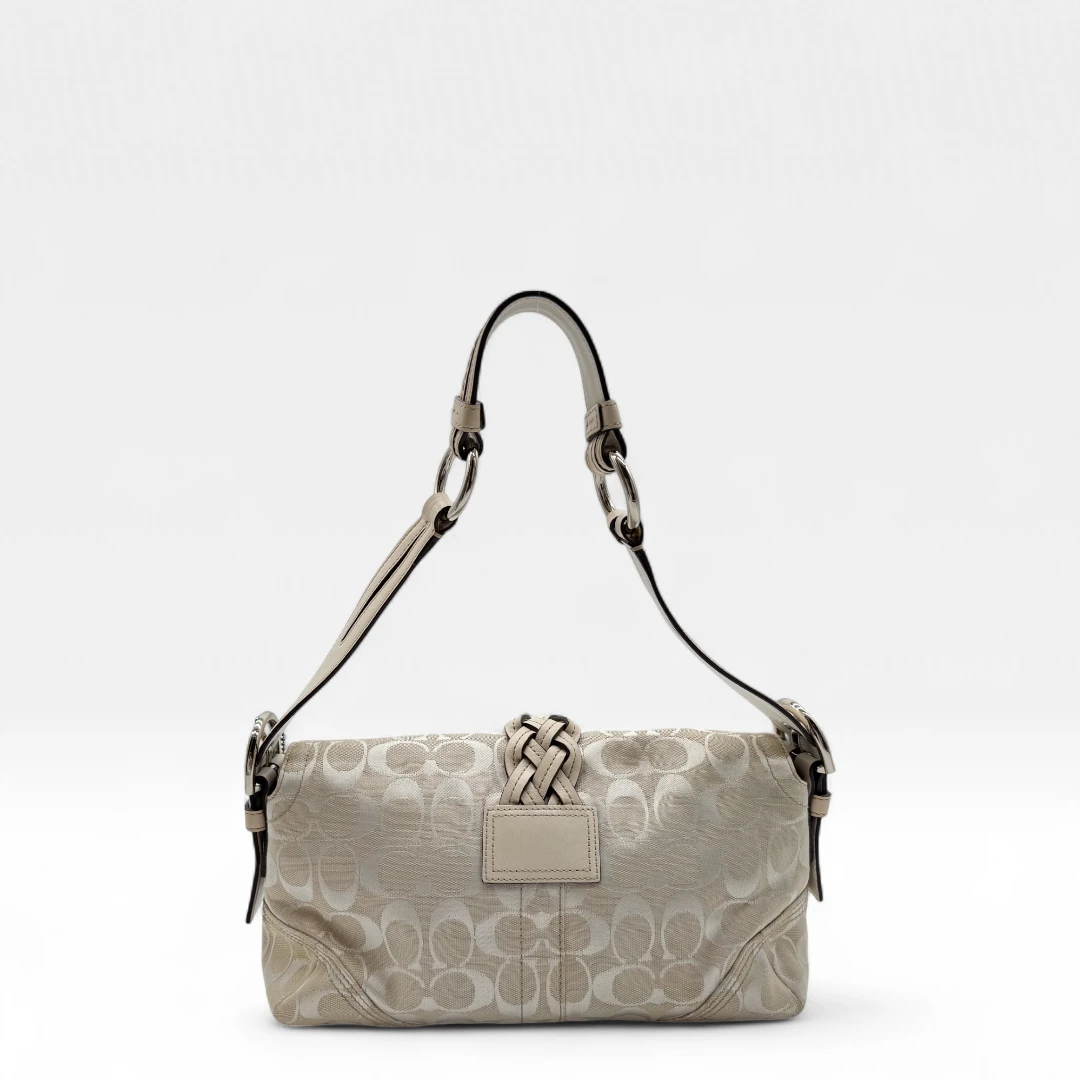Coach Handtasche Soho weiß