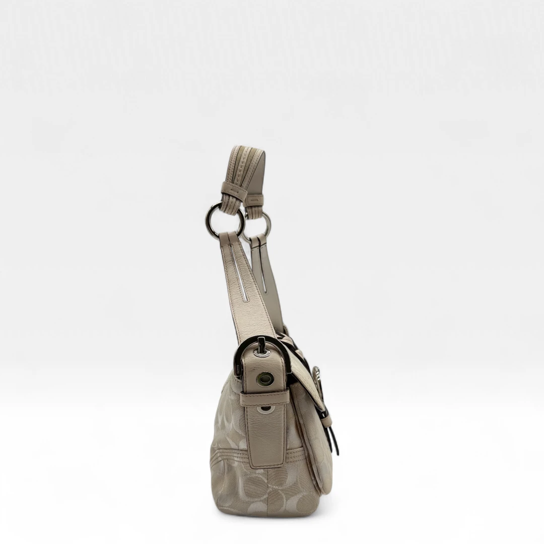 Coach Handtasche Soho weiß