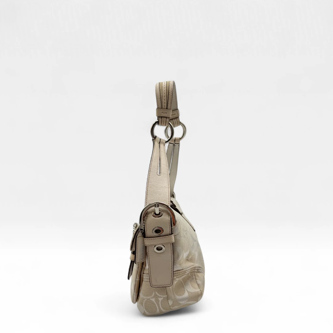 Coach Handtasche Soho weiß