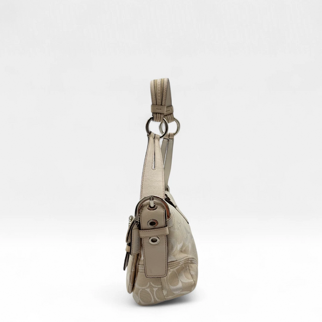 Coach Handtasche Soho weiß