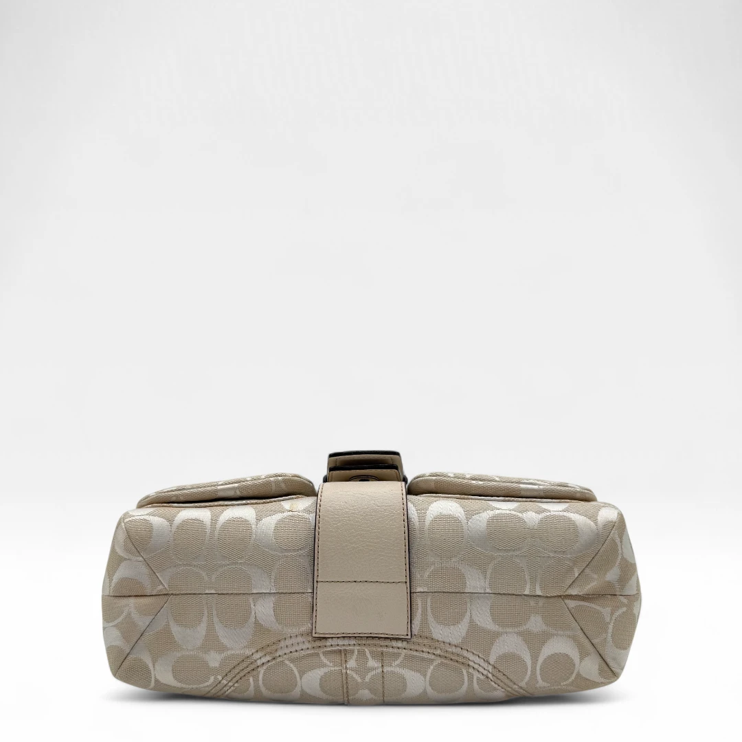 Coach Handtasche Soho weiß