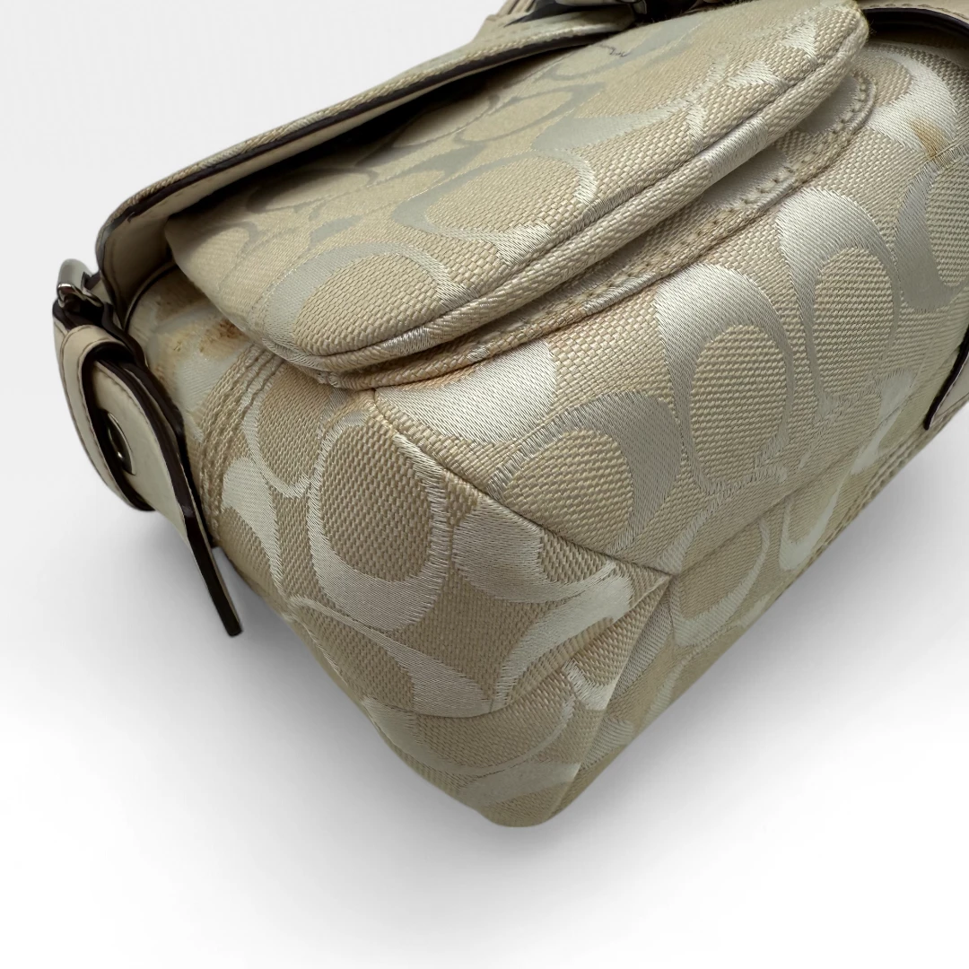 Coach Handtasche Soho weiß