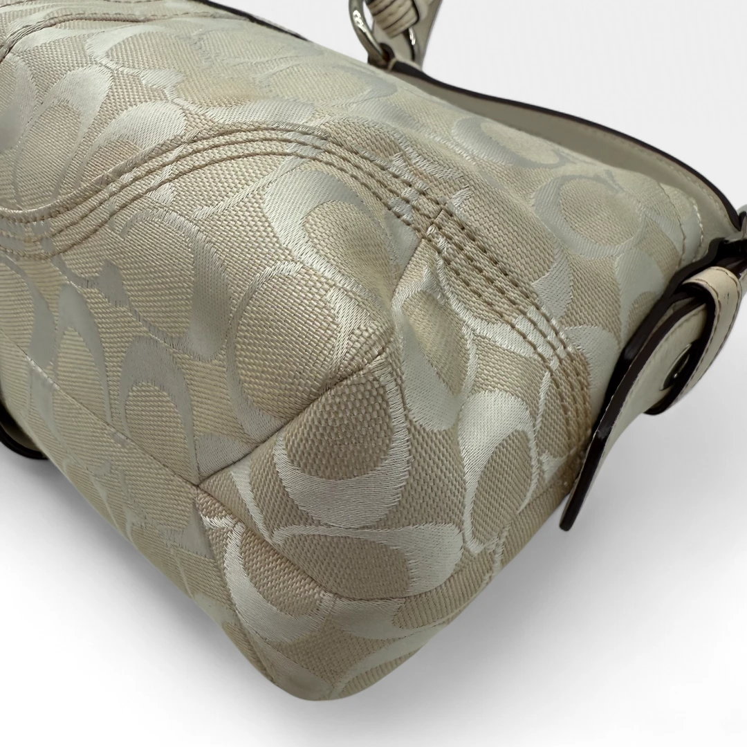 Coach Handtasche Soho weiß