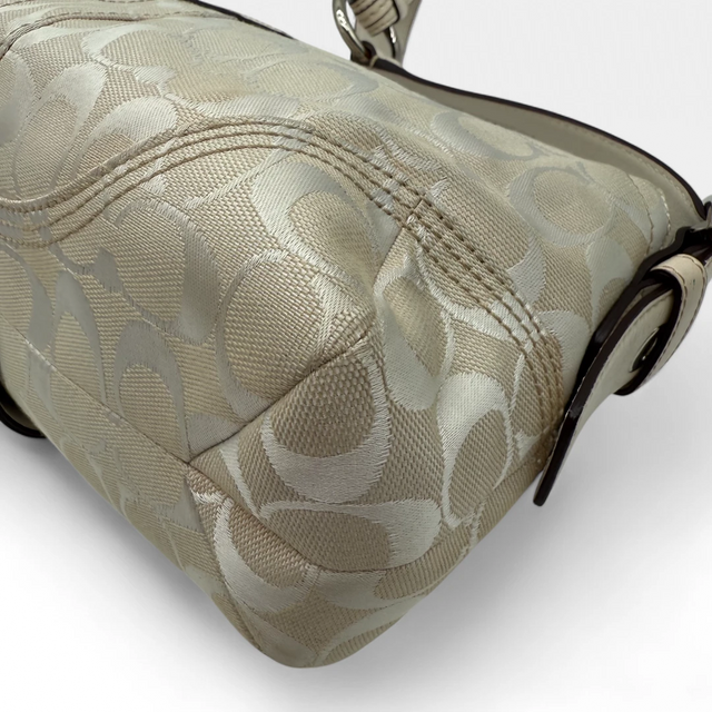 Coach Handtasche Soho weiß