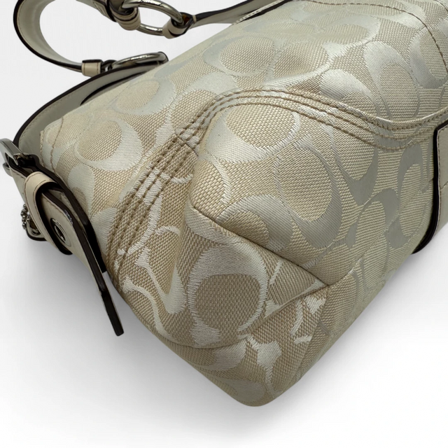 Coach Handtasche Soho weiß
