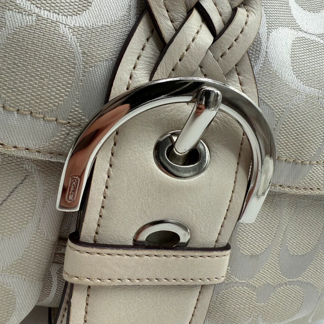 Coach Handtasche Soho weiß