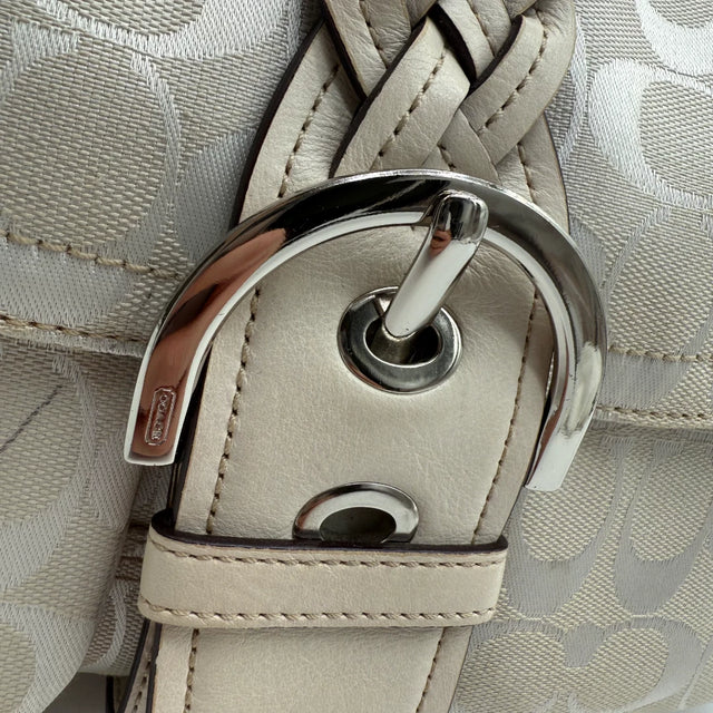 Coach Handtasche Soho weiß