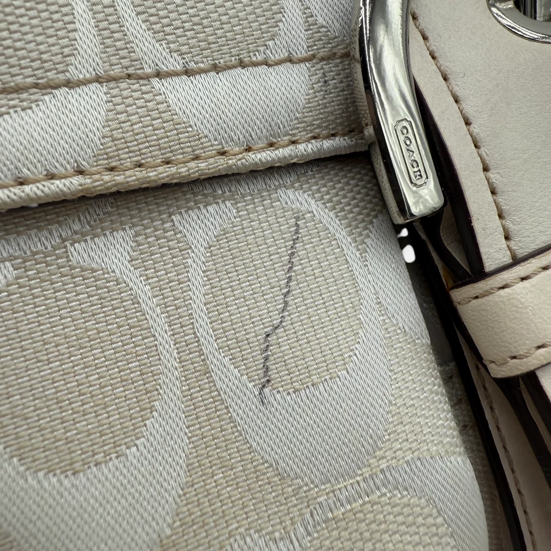 Coach Handtasche Soho weiß