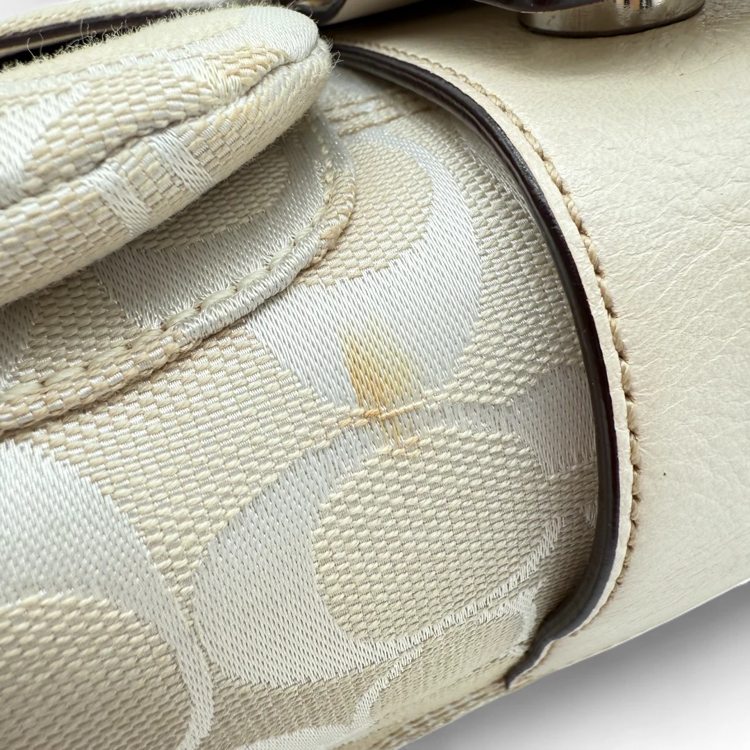 Coach Handtasche Soho weiß
