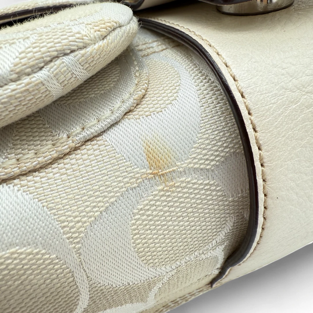 Coach Handtasche Soho weiß