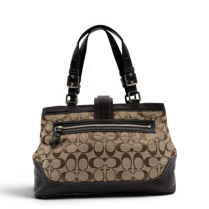 Coach Handtasche Tote bag Signature beige & braun