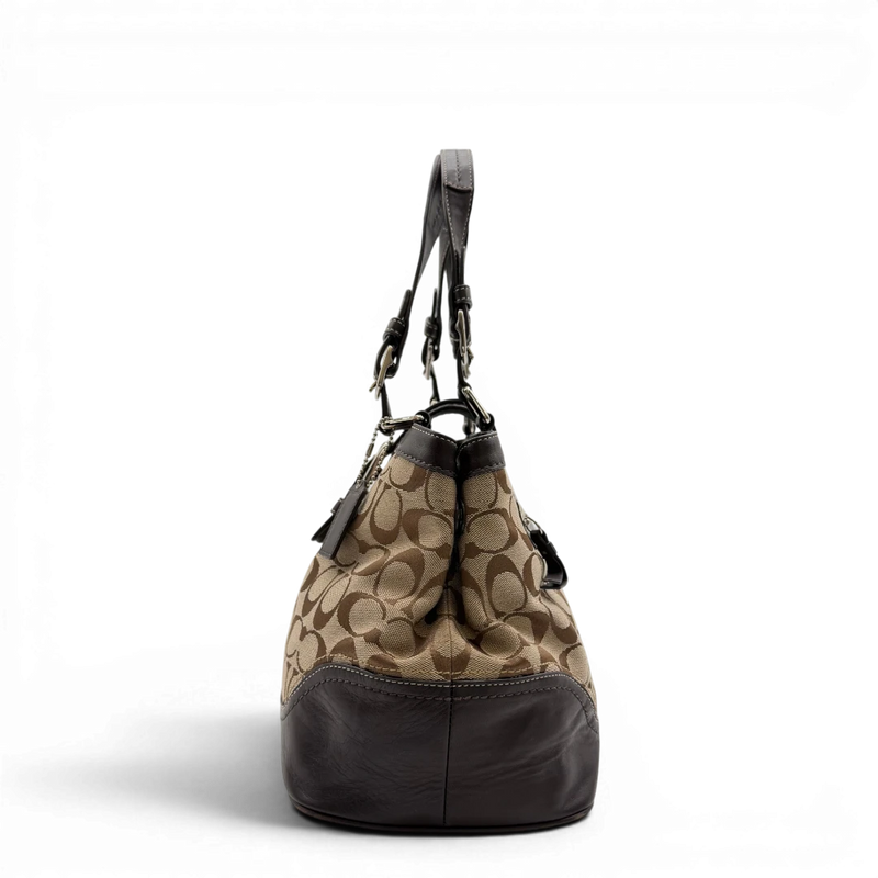 Coach Handtasche Tote bag Signature beige & braun