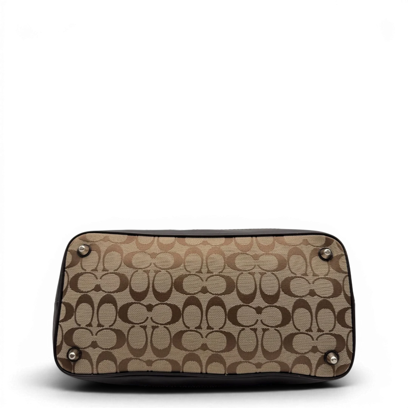 Coach Handtasche Tote bag Signature beige & braun