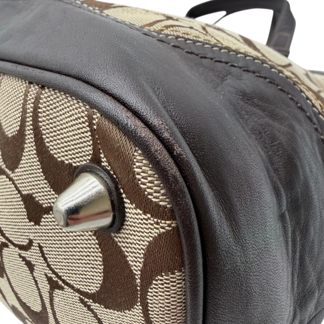 Coach Handtasche Tote bag Signature beige & braun