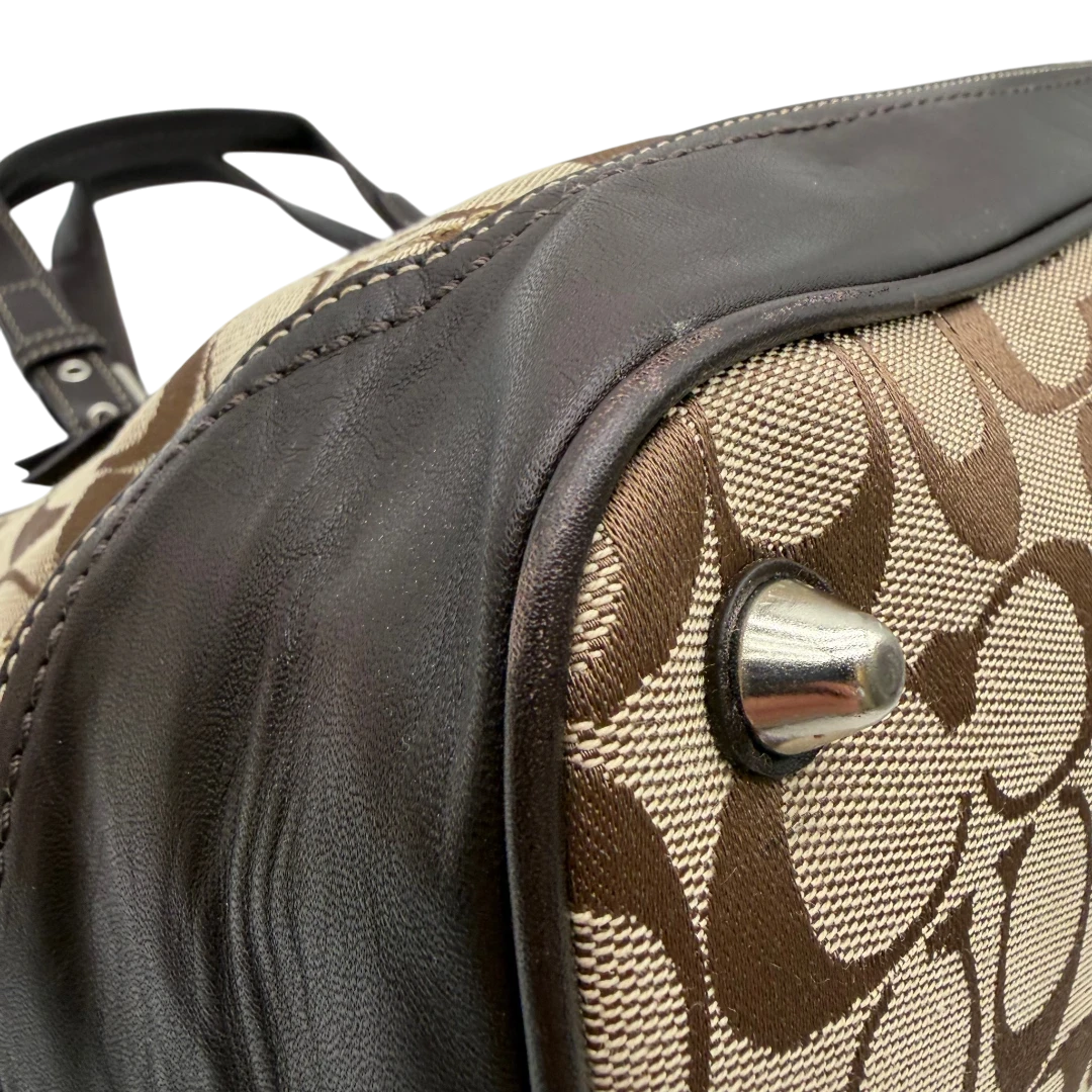 Coach Handtasche Tote bag Signature beige & braun