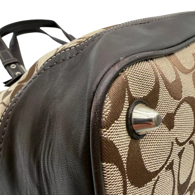 Coach Handtasche Tote bag Signature beige & braun
