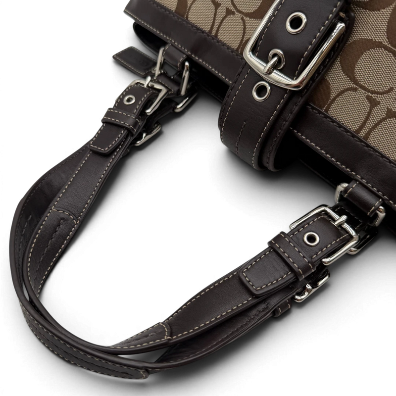 Coach Handtasche Tote bag Signature beige & braun