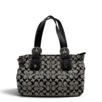 Coach Handtasche Tote bag Signature grau – Gesamtansicht