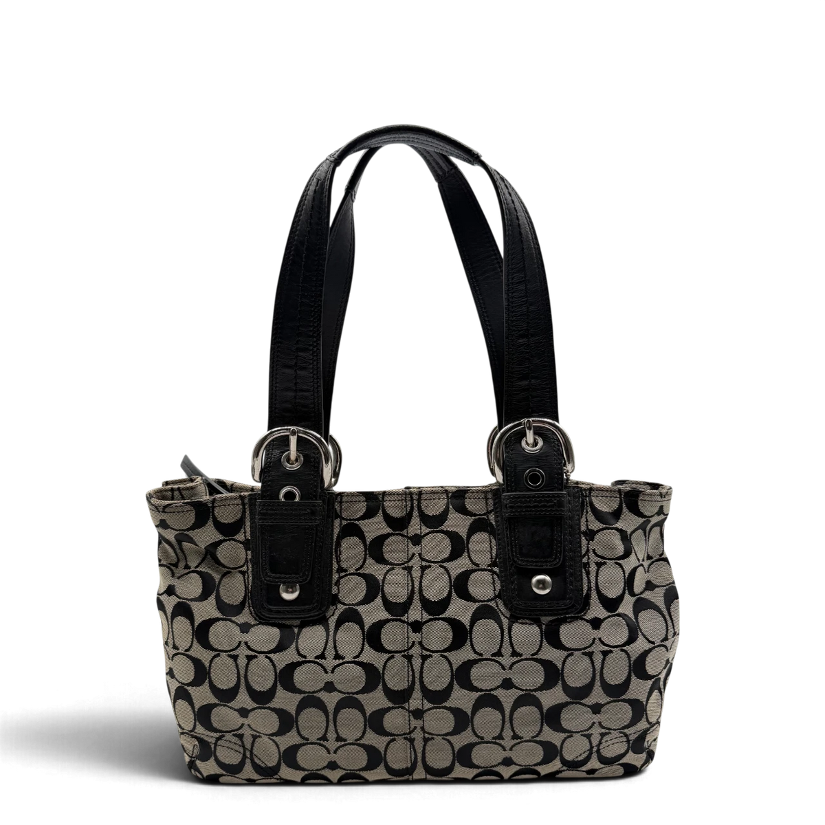 Coach Handtasche Tote bag Signature grau – Gesamtansicht