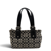 Coach Handtasche Tote bag Signature grau – Gesamtansicht