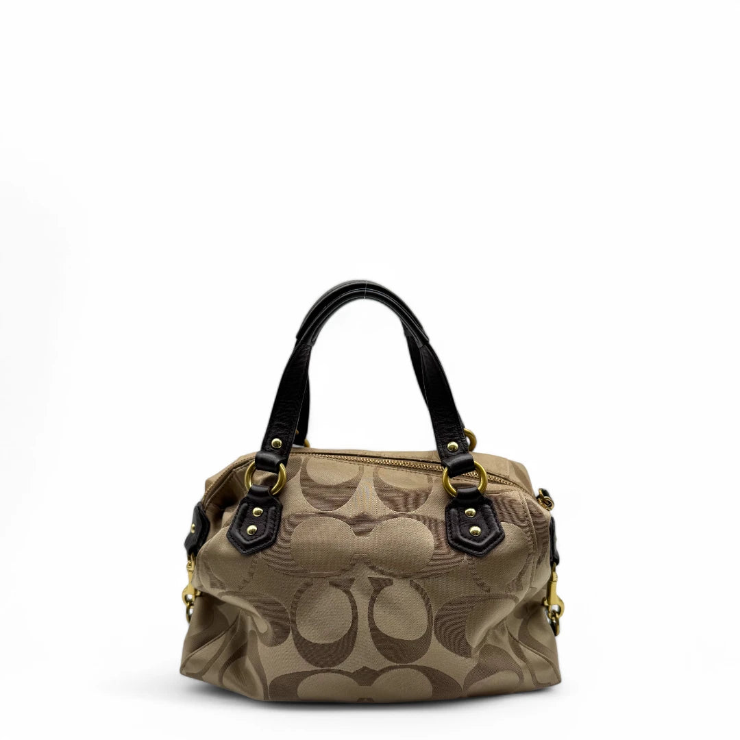 Coach handbag beige