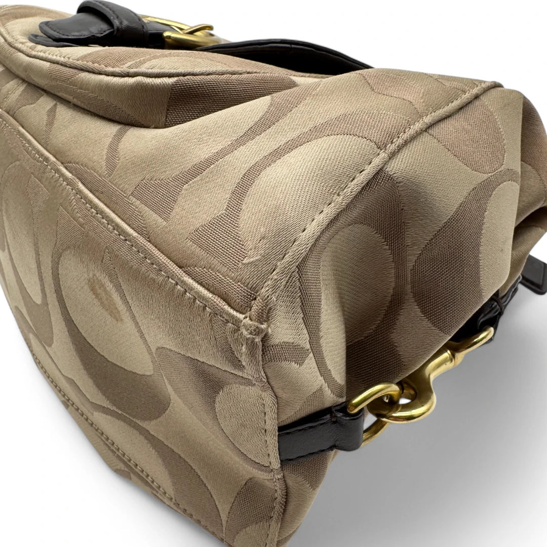 Coach handbag beige