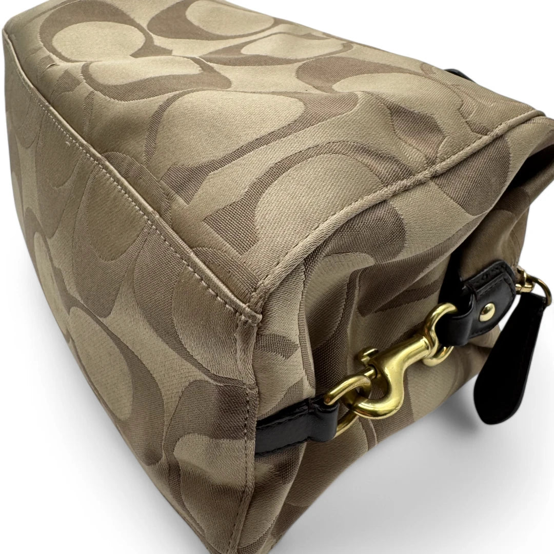 Coach handbag beige