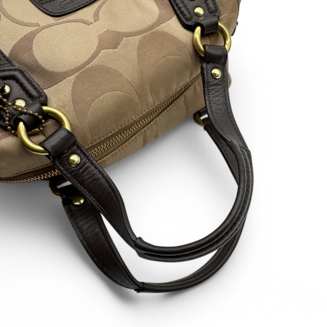 Coach handbag beige