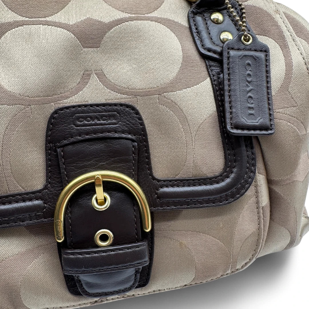 Coach handbag beige