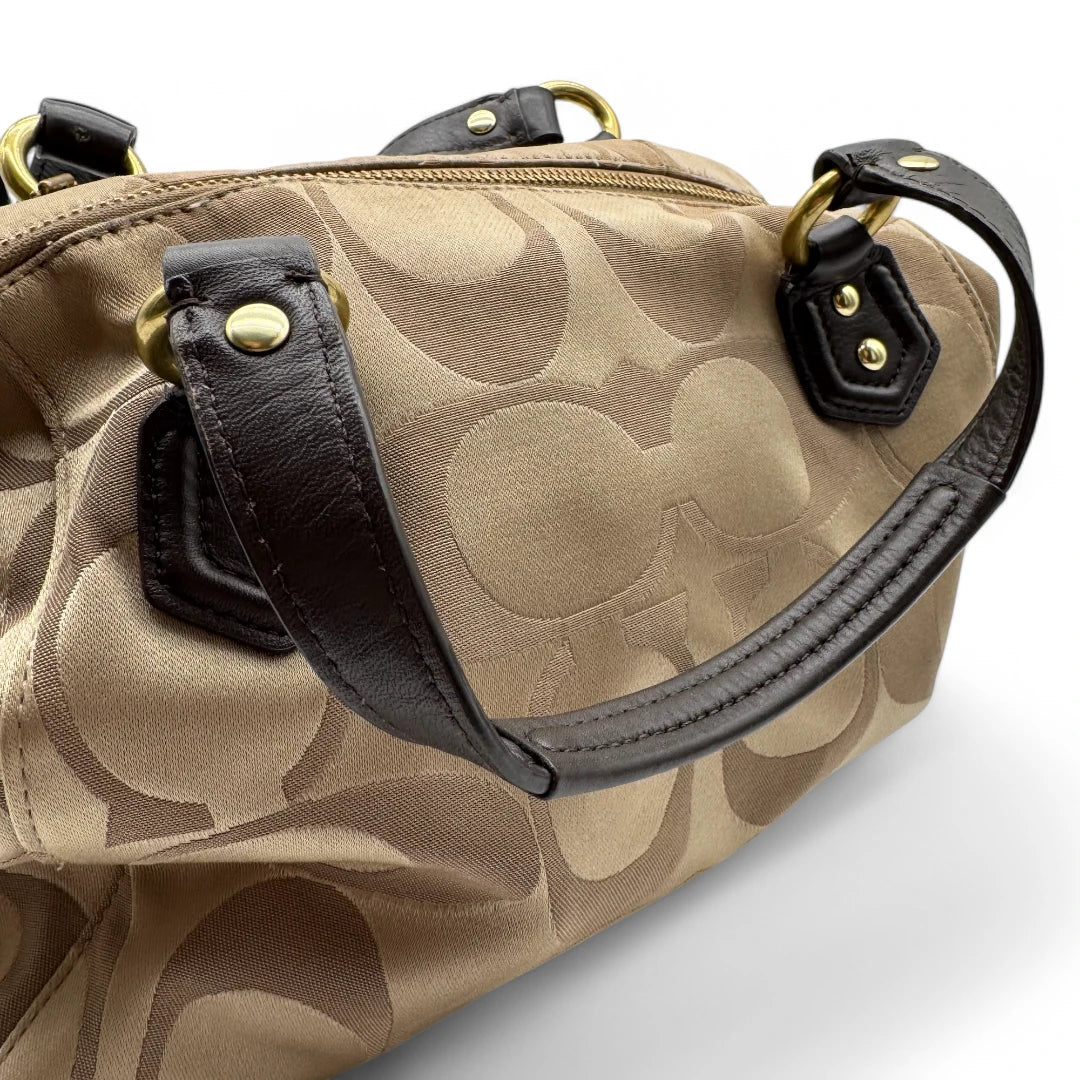 Coach handbag beige