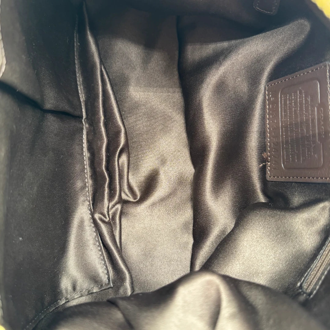 Coach handbag beige