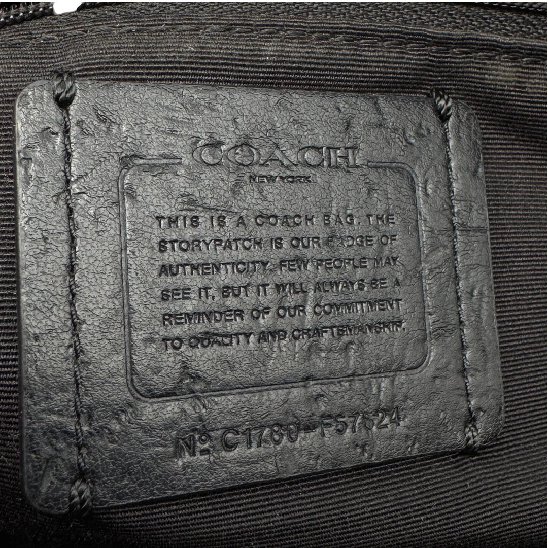Coach Handtasche schwarz