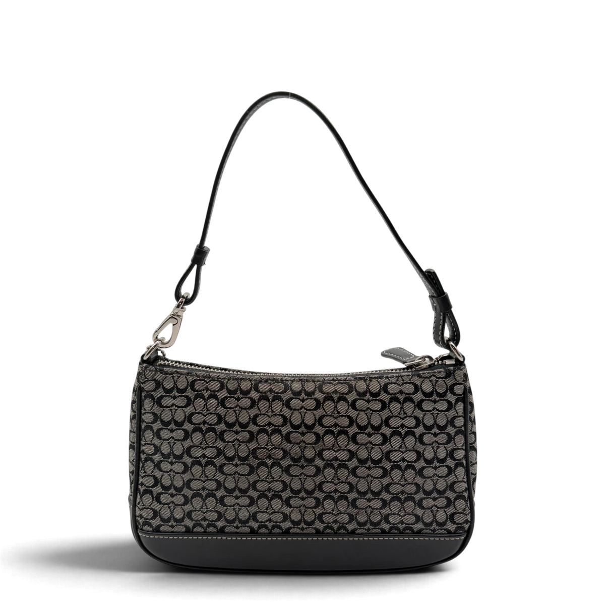 Coach Pochette Mini Signature grau – Gesamtansicht
