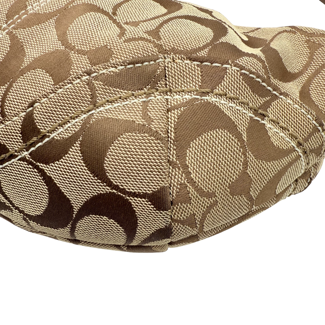 Coach Schultertasche Hobo Half Moon Signature
