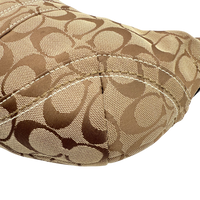 Coach Schultertasche Hobo Half Moon Signature