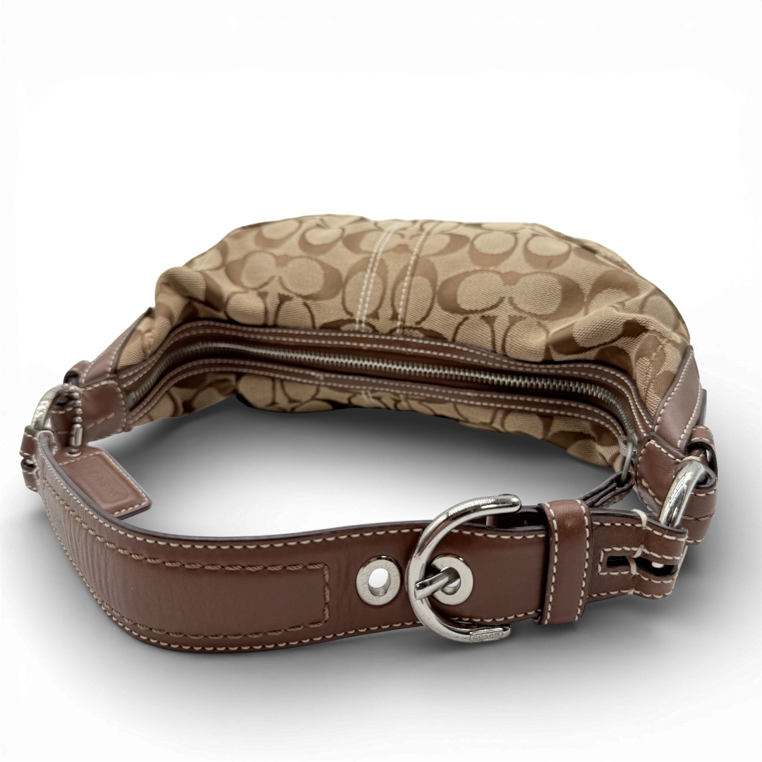 Coach Schultertasche Hobo Half Moon Signature
