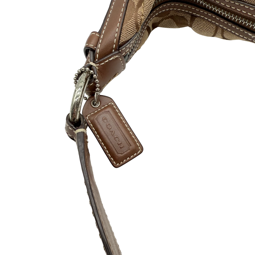 Coach Schultertasche Hobo Half Moon Signature