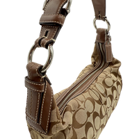 Coach Schultertasche Hobo Half Moon Signature